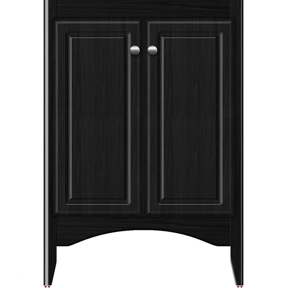 24 X 21 X 34.5 Wallingford View Vanity Ultra Midnight Oak Std