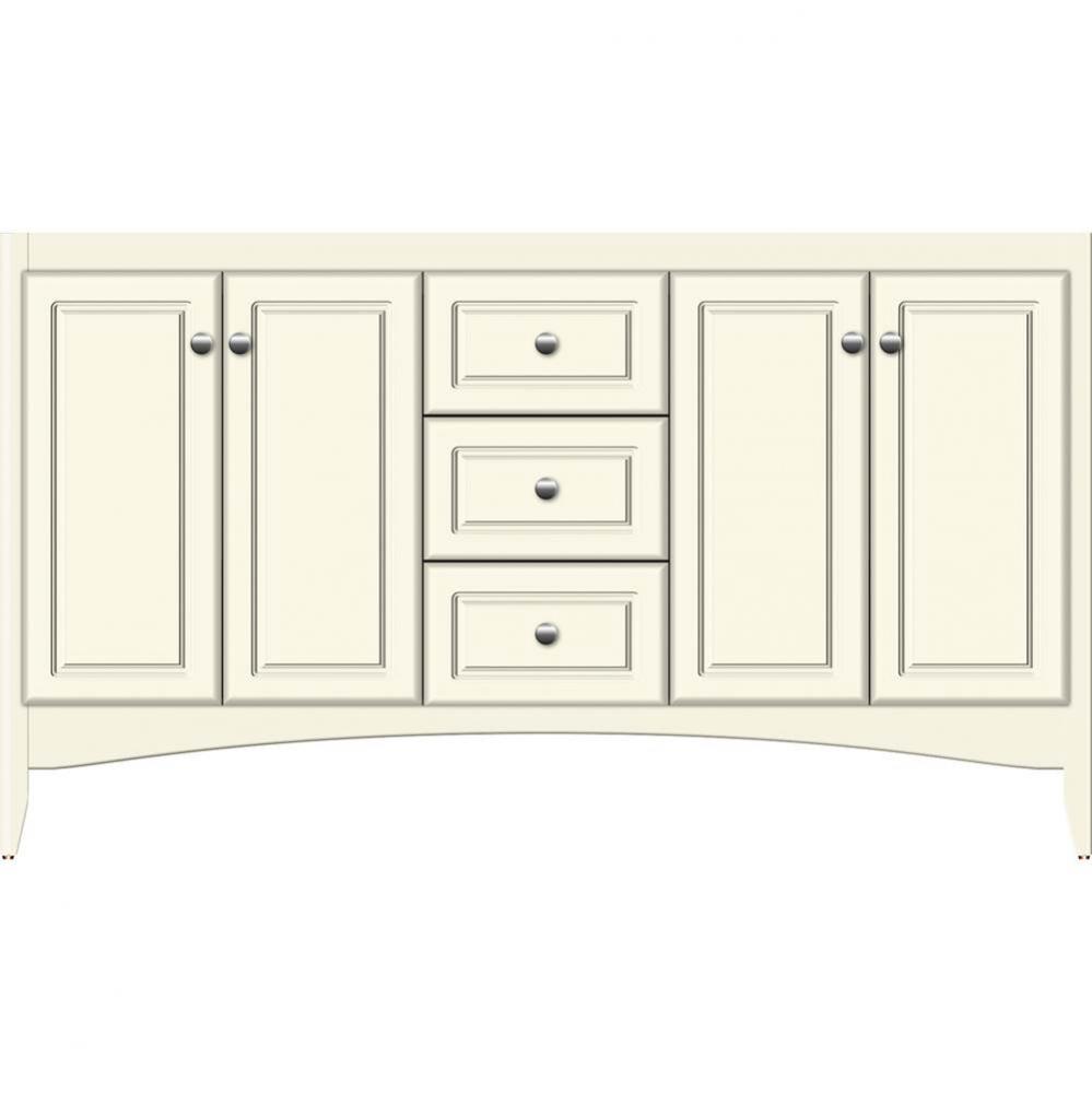 60 X 18 X 34.5 Wallingford View Vanity Ultra Sat Biscuit Db