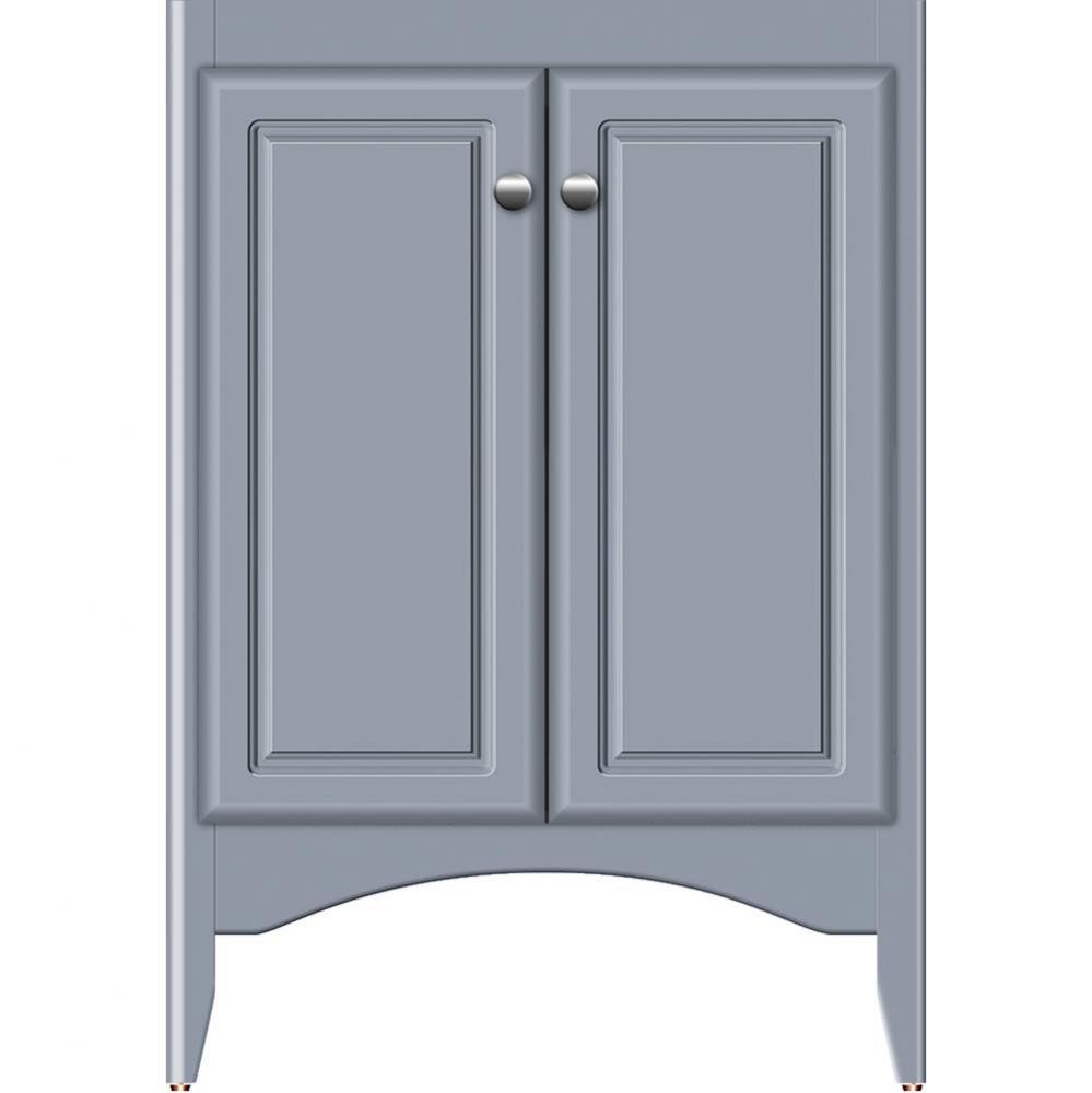 24 X 18 X 34.5 Wallingford View Vanity Ultra Sat Silver Std