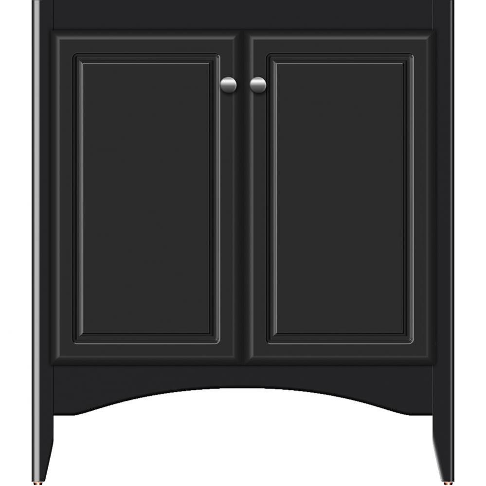 30 X 21 X 34.5 Wallingford View Vanity Ultra Sat Black Std