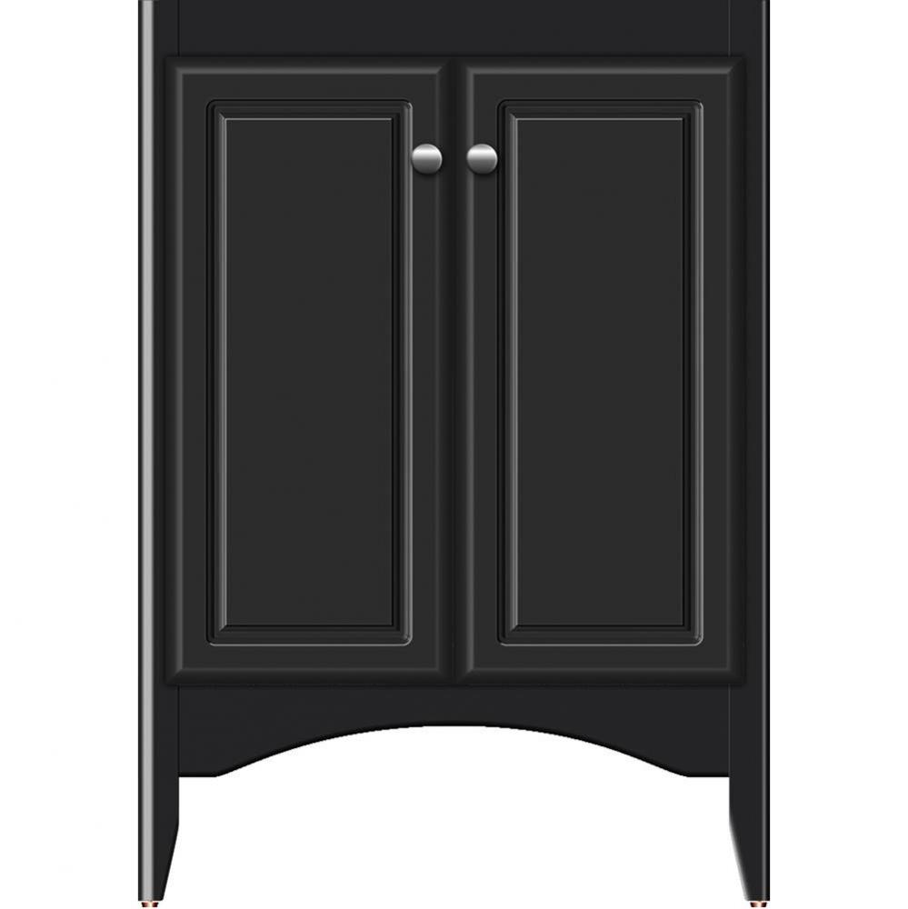 24 X 21 X 34.5 Wallingford View Vanity Ultra Sat Black Std