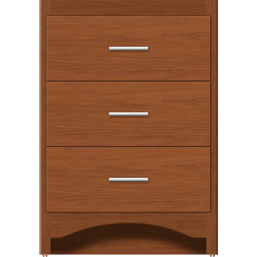 24 X 18 X 34.5 Ravenna Town Vanity Slab Cinn Cherry 3 Drw