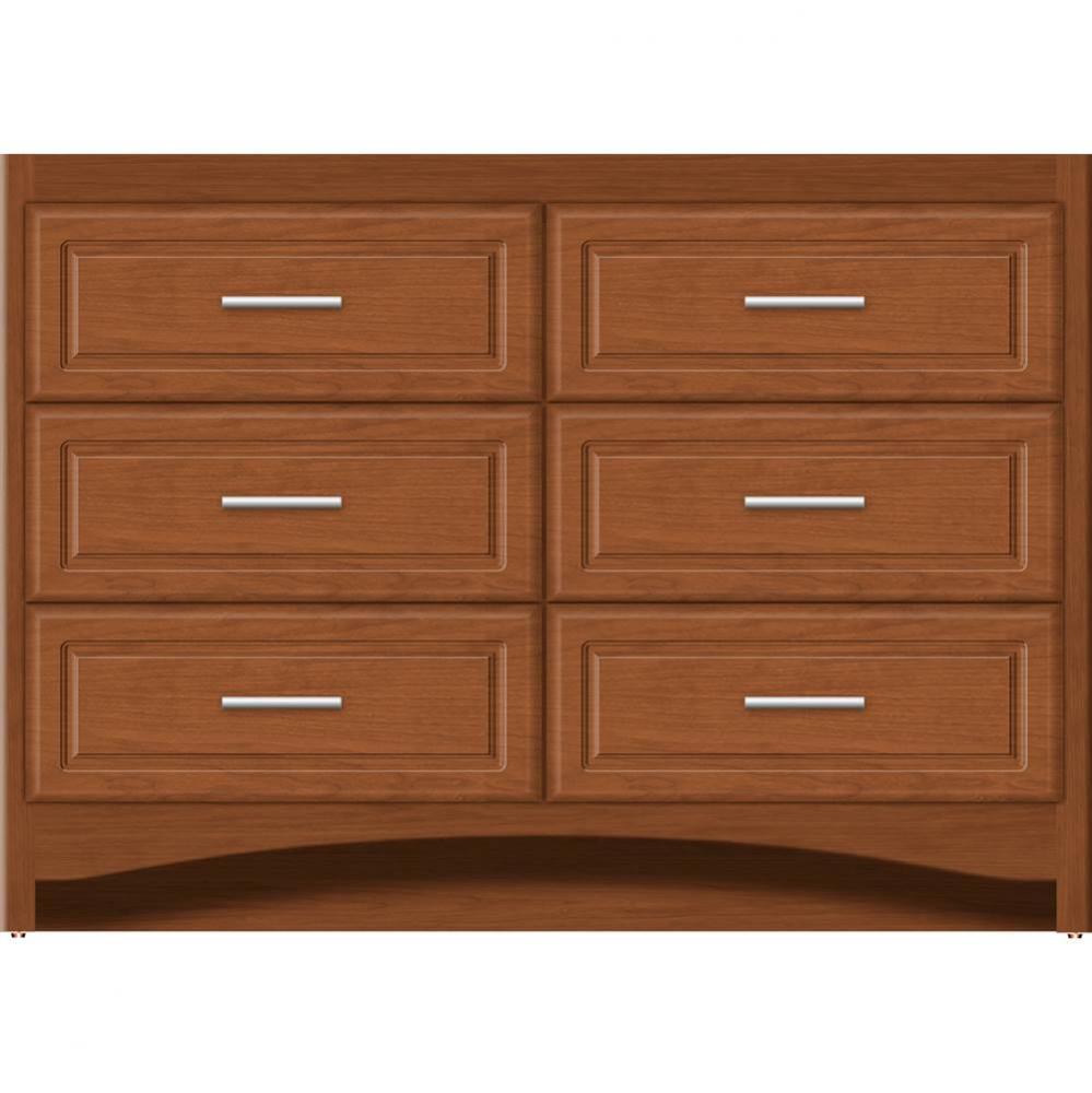 48 X 18 X 34.5 Ravenna Town Vanity Ultra Cinn Cherry 6 Drw