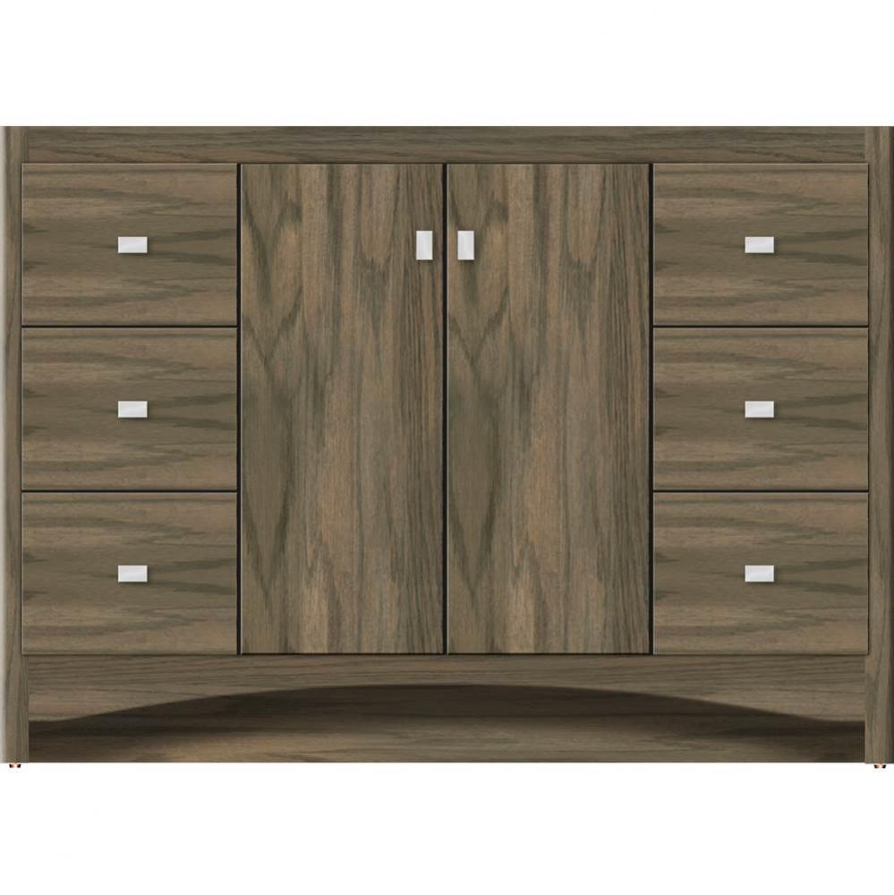 48 X 18 X 34.5 Ravenna View Vanity Slab Dusky Oak Sb