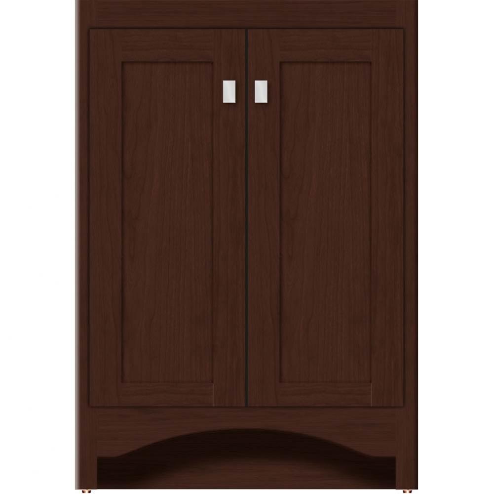 24 X 21 X 34.5 Ravenna View Vanity Shaker Choc Cherry Std