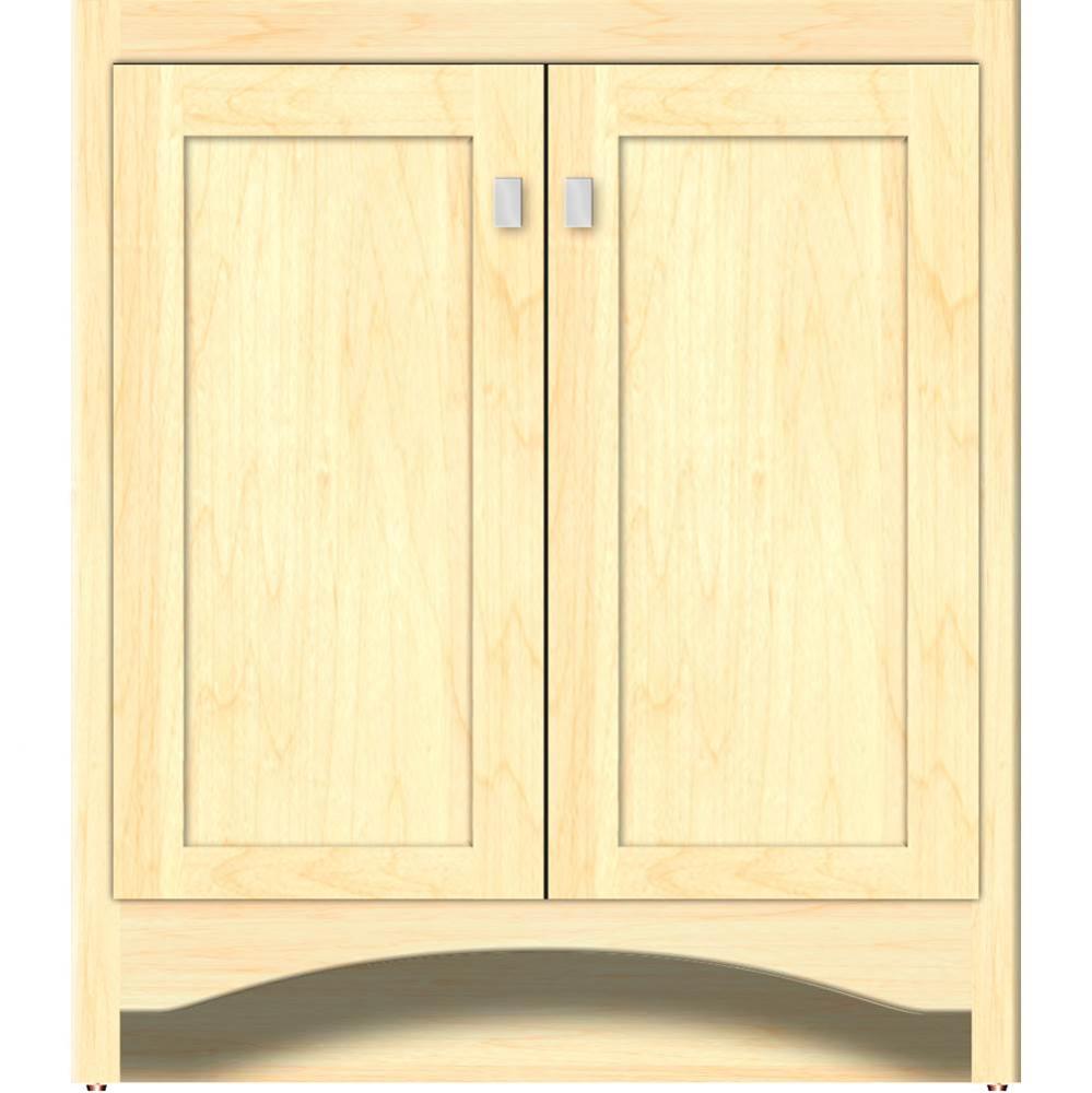 30 X 18 X 34.5 Ravenna View Vanity Shaker Nat Maple Std