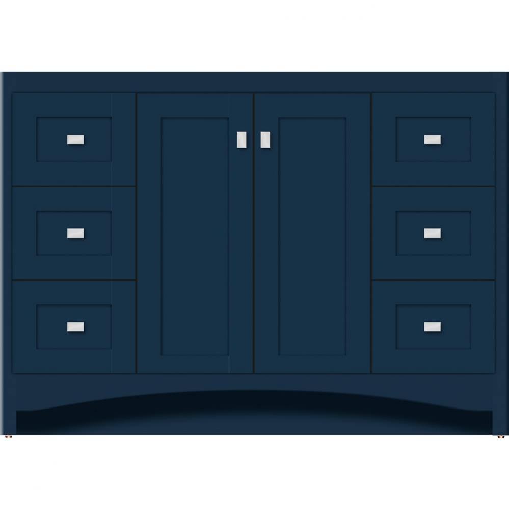 48 X 18 X 34.5 Ravenna View Vanity Shaker Lapis Night Sb