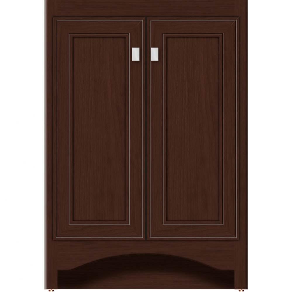 24 X 18 X 34.5 Ravenna View Vanity Deco Miter Choc Cherry Std