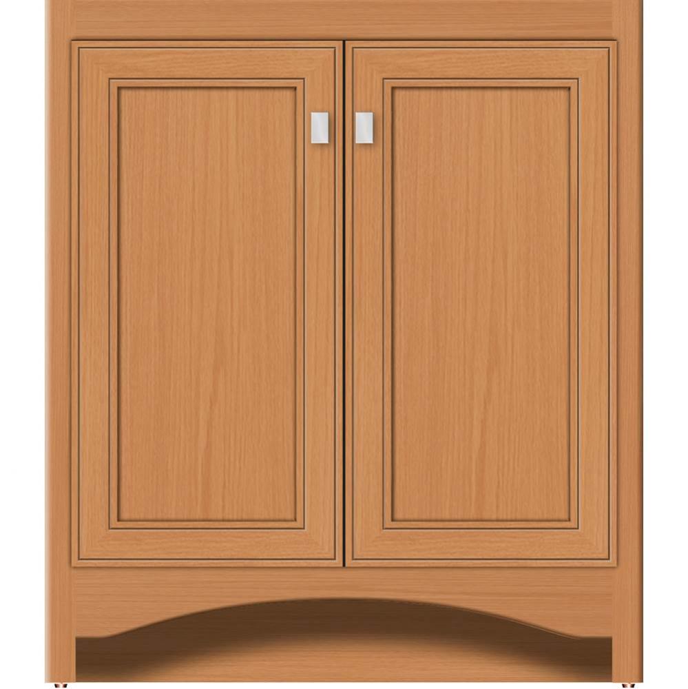 30 X 18 X 34.5 Ravenna View Vanity Deco Miter Nat Oak Std