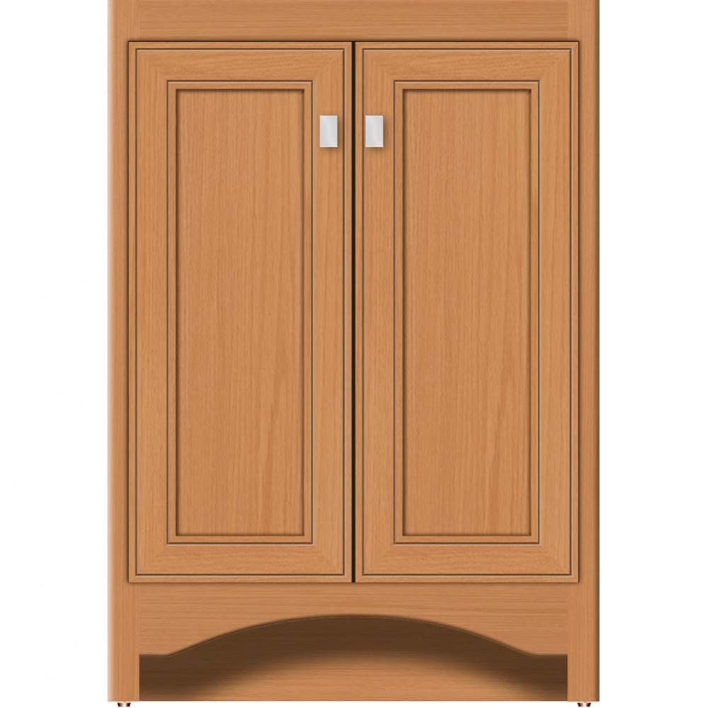 24 X 21 X 34.5 Ravenna View Vanity Deco Miter Nat Oak Std