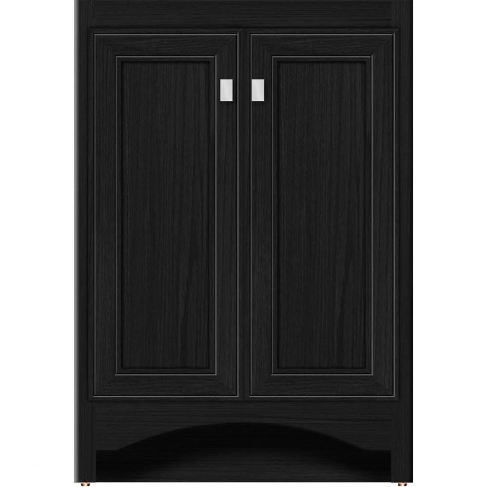 24 X 18 X 34.5 Ravenna View Vanity Deco Miter Midnight Oak Std