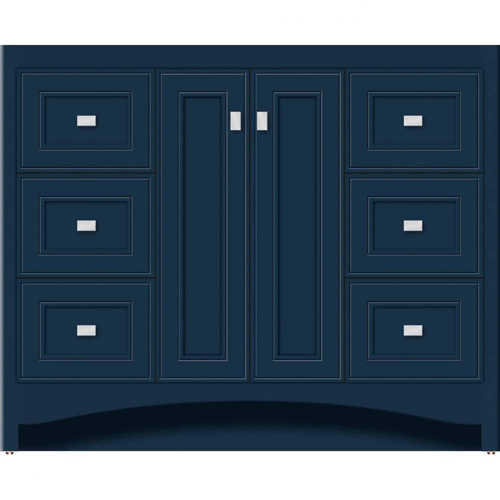 42 X 18 X 34.5 Ravenna View Vanity Deco Miter Lapis Night Sb