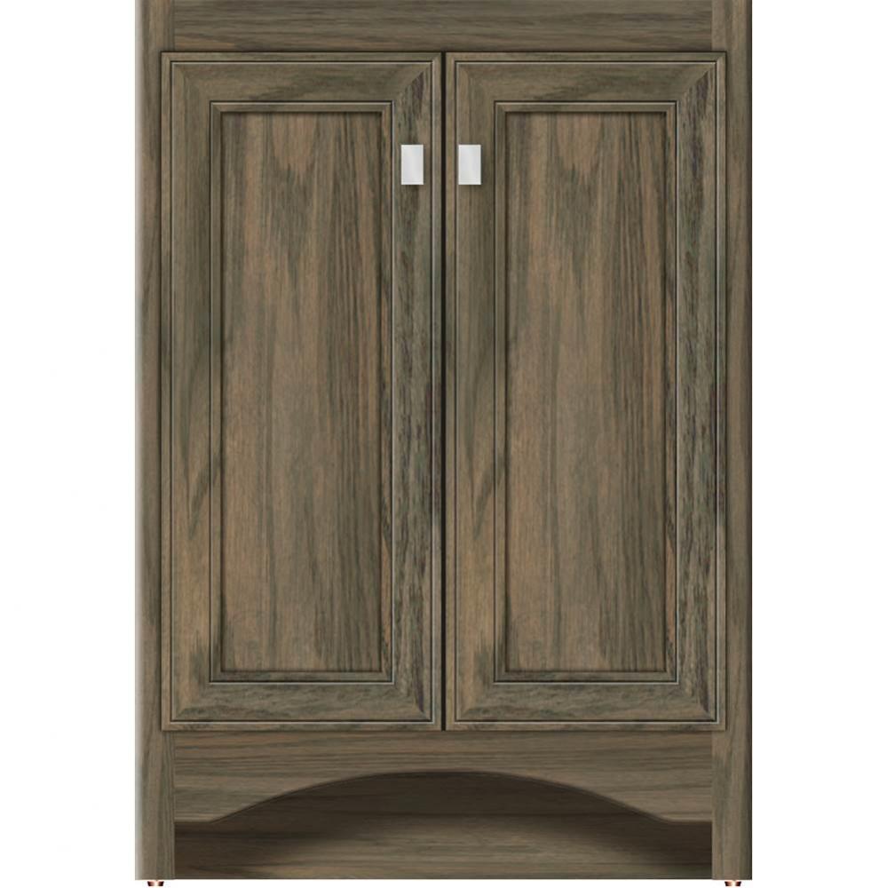 24 X 18 X 34.5 Ravenna View Vanity Deco Miter Dusky Oak Std