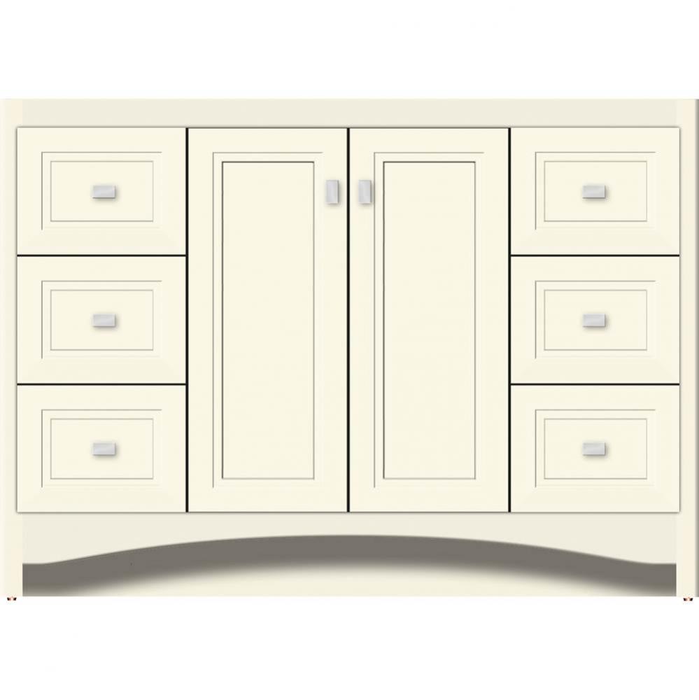 48 X 21 X 34.5 Ravenna View Vanity Ogee Miter Sat Biscuit Sb