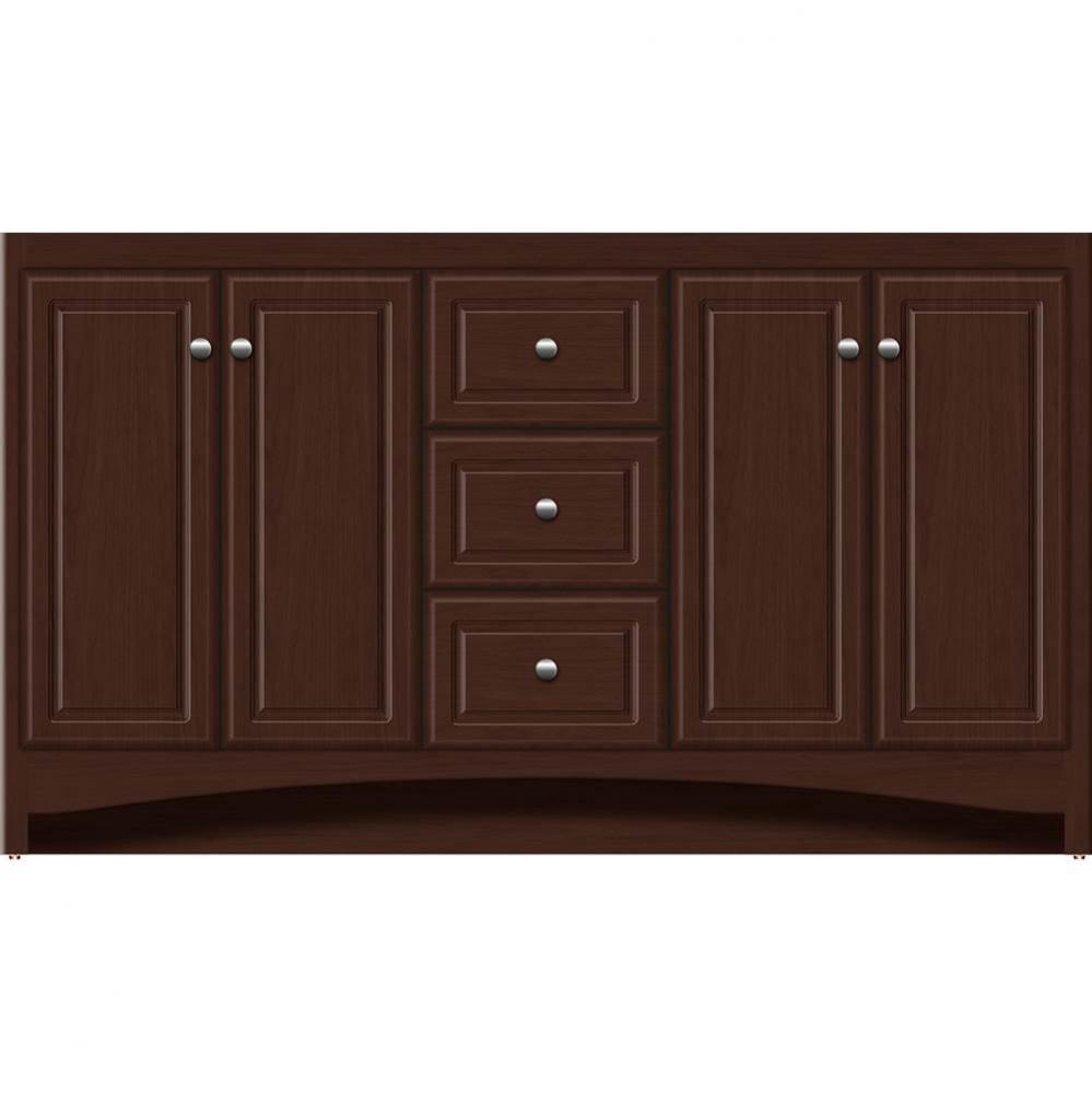 60 X 18 X 34.5 Ravenna View Vanity Ultra Choc Cherry Db