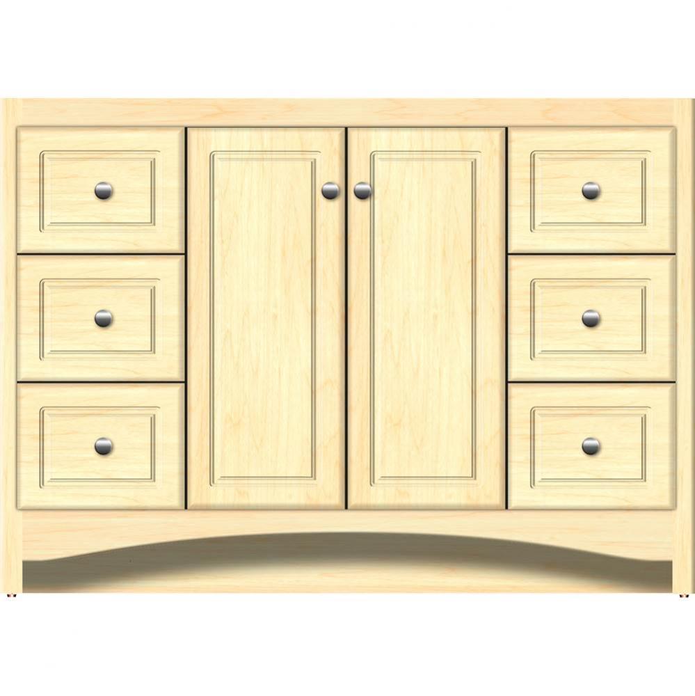 48 X 21 X 34.5 Ravenna View Vanity Ultra Nat Maple Sb