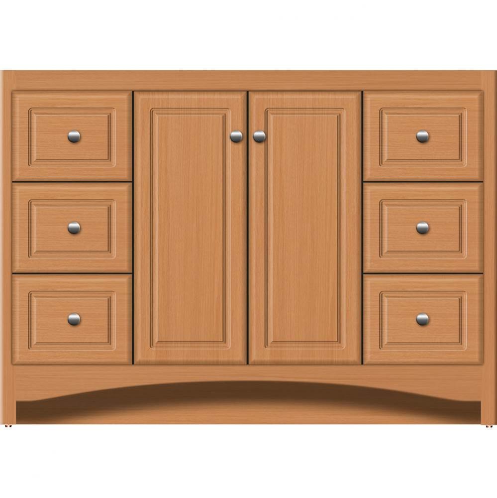 48 X 18 X 34.5 Ravenna View Vanity Ultra Nat Oak Sb