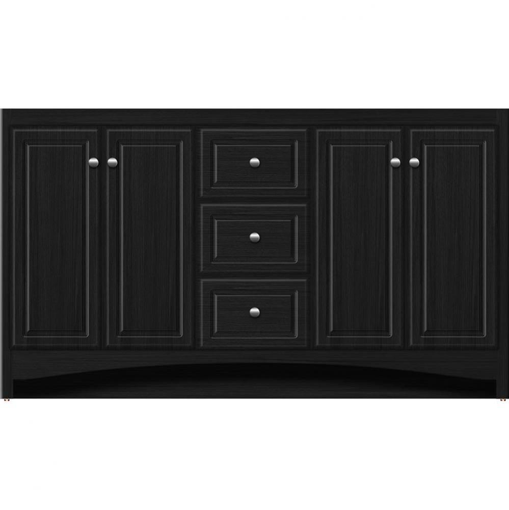 60 X 21 X 34.5 Ravenna View Vanity Ultra Midnight Oak Db