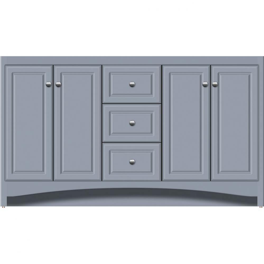 60 X 21 X 34.5 Ravenna View Vanity Ultra Sat Silver Db