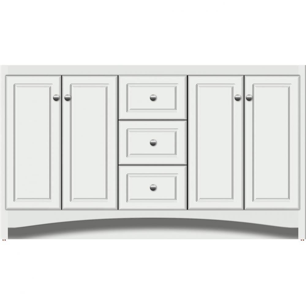 60 X 18 X 34.5 Ravenna View Vanity Ultra Powder Grey Db