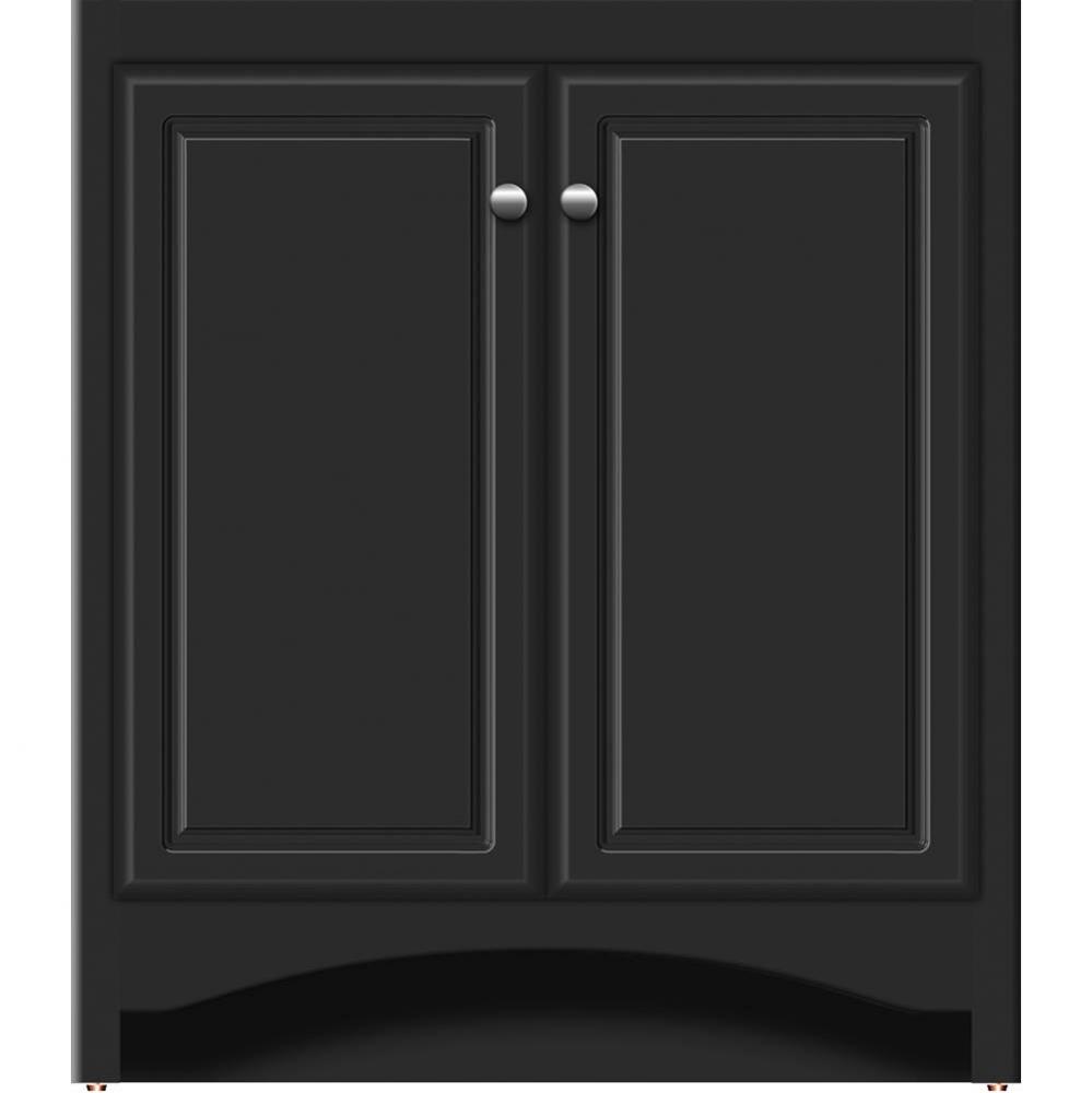 30 X 18 X 34.5 Ravenna View Vanity Ultra Sat Black Std