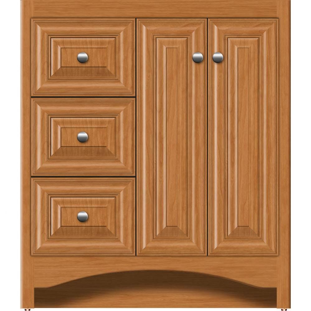 30 X 18 X 34.5 Ravenna View Vanity Classic Miter Nat Cherry Lh