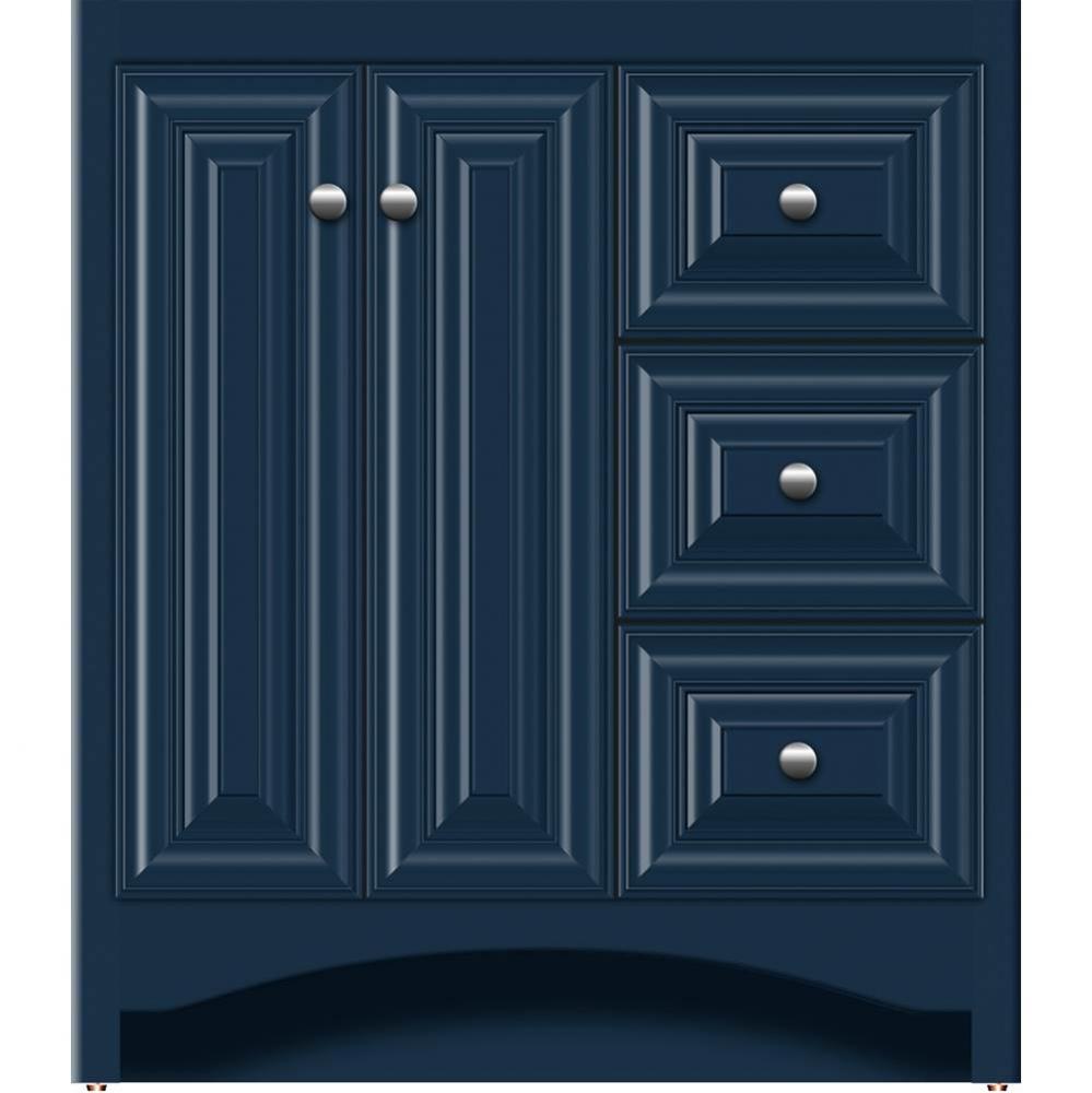 30 X 21 X 34.5 Ravenna View Vanity Classic Miter Lapis Night Rh