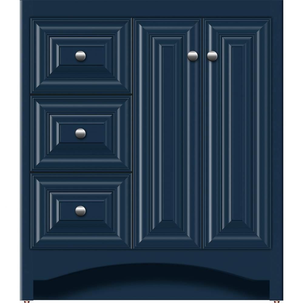 30 X 18 X 34.5 Ravenna View Vanity Classic Miter Lapis Night Lh