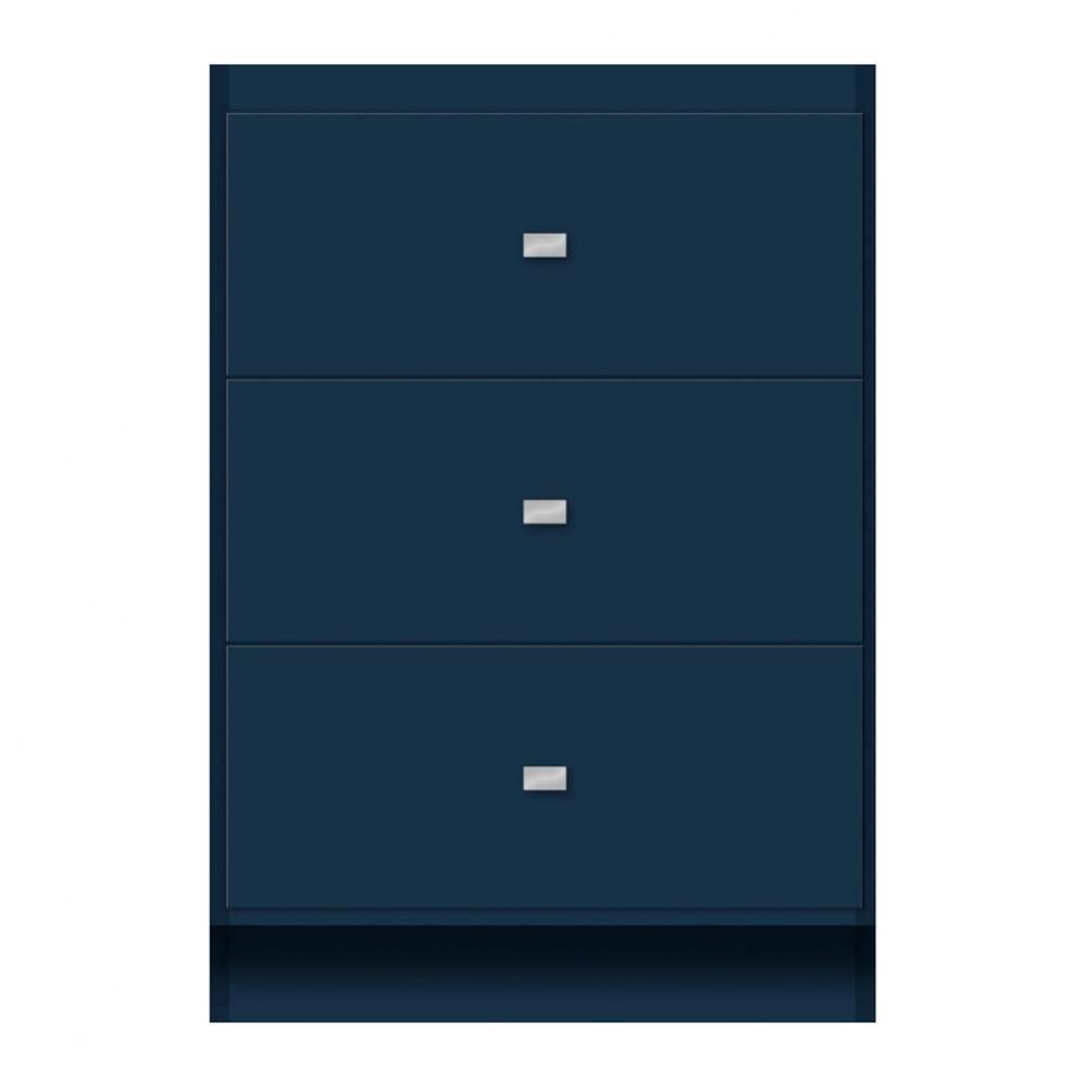 24 X 21 X 34.5 Montlake Vanity Tiered Miter Lapis Night Std