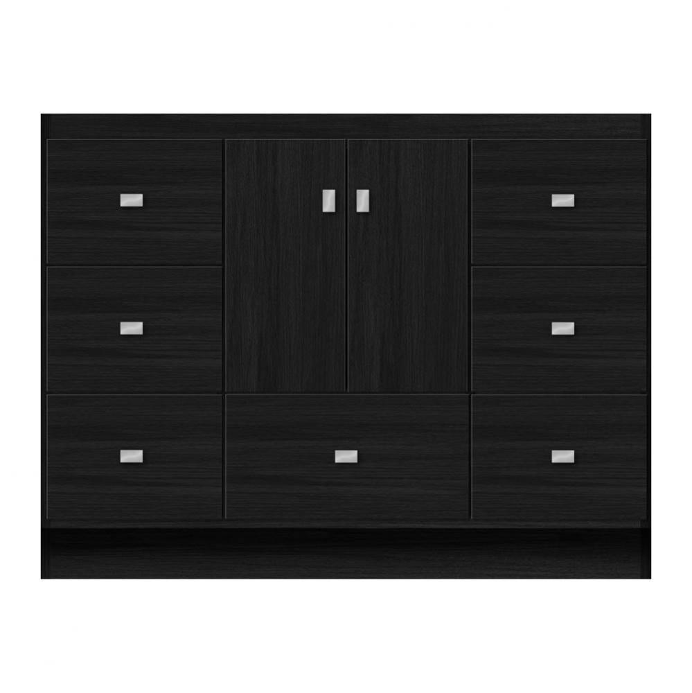 42 X 21 X 32 Montlake Vanity Tiered Miter Midnight Oak Sb