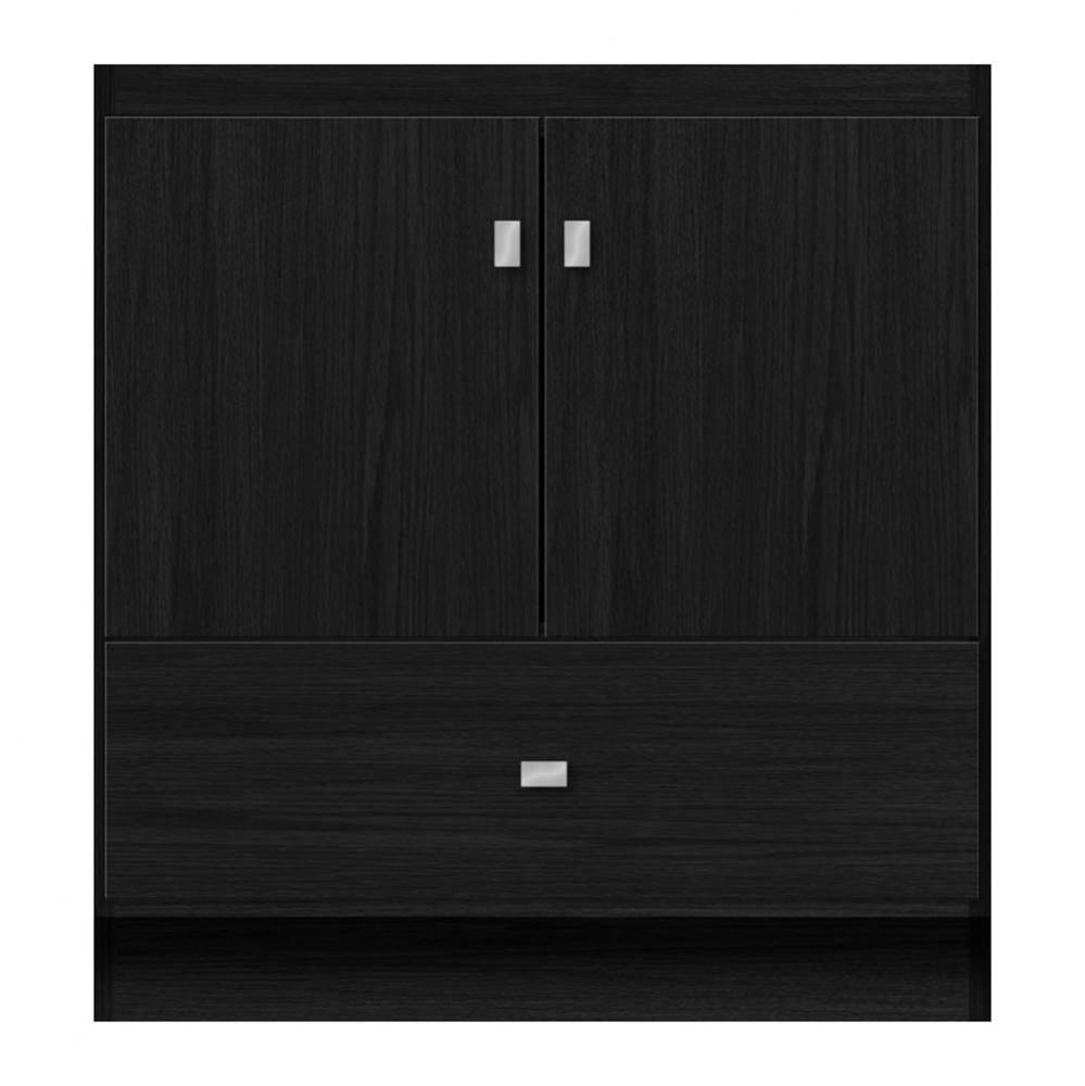 30 X 21 X 32 Montlake Vanity Tiered Miter Midnight Oak Std