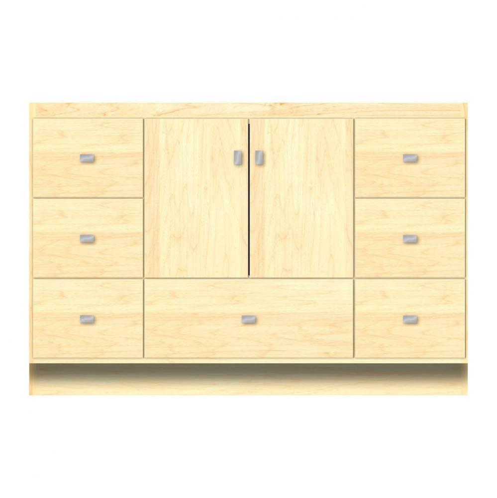 48 X 21 X 32 Montlake Vanity Tiered Miter Nat Maple Sb