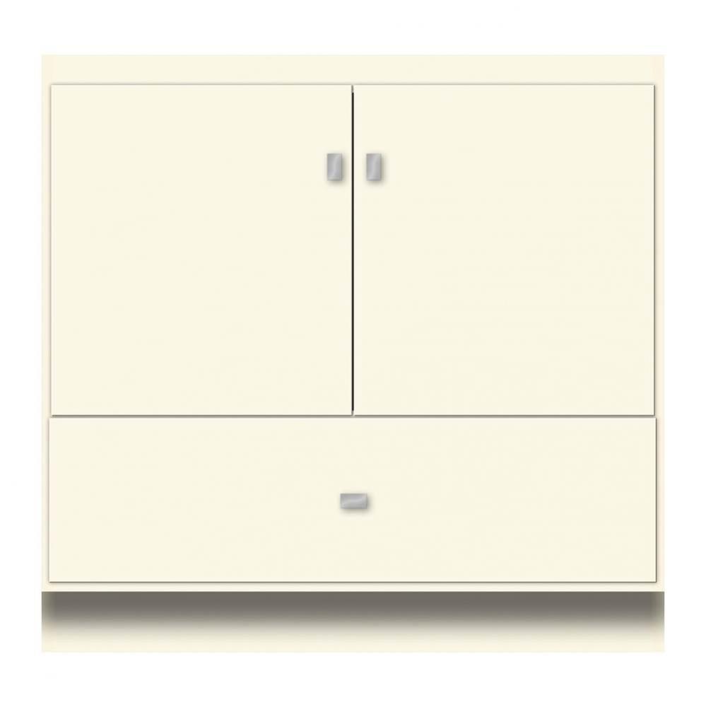 36 X 18 X 34.5 Montlake Vanity Tiered Miter Sat Biscuit Std