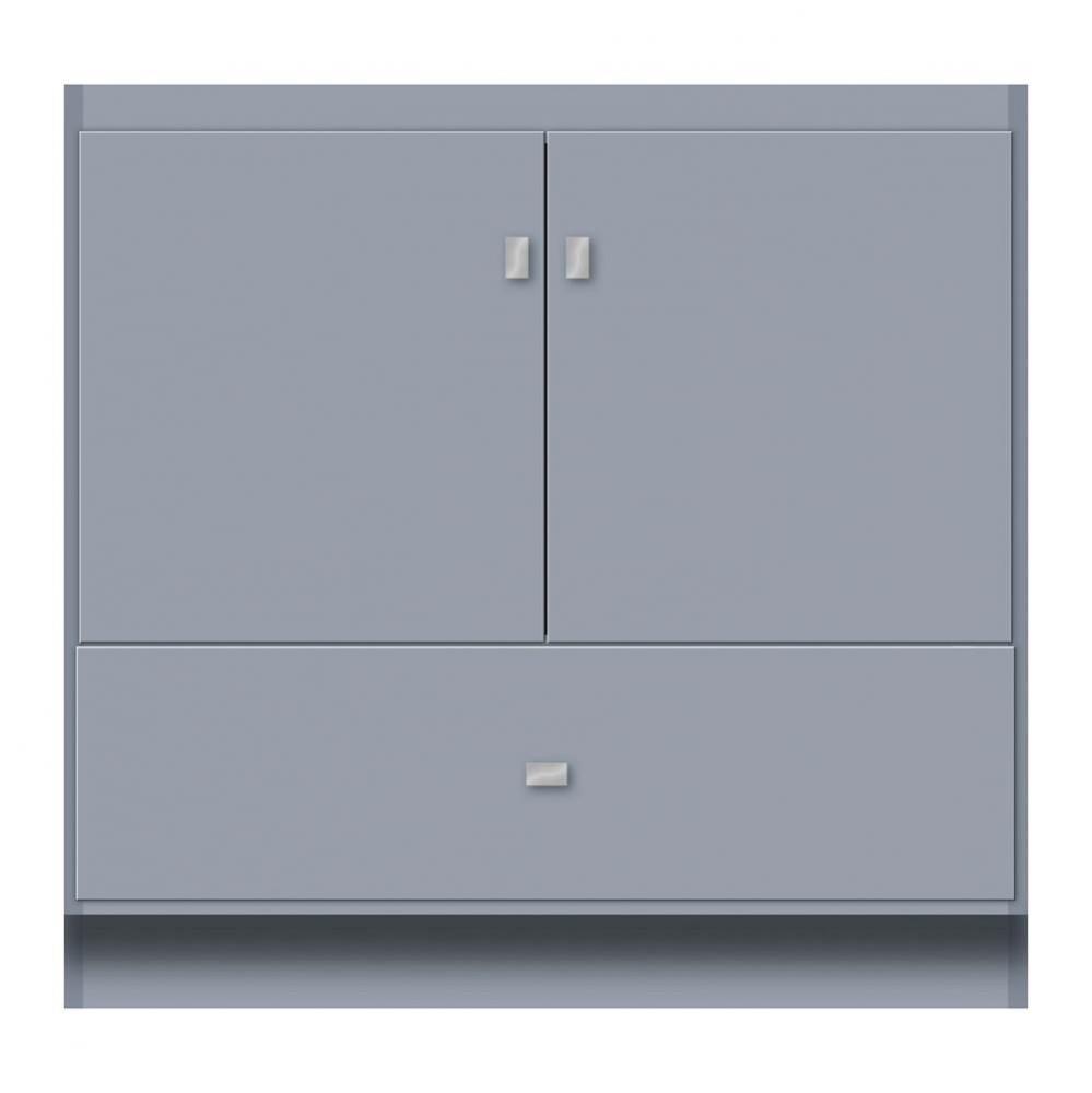 36 X 21 X 34.5 Montlake Vanity Tiered Miter Sat Silver Std