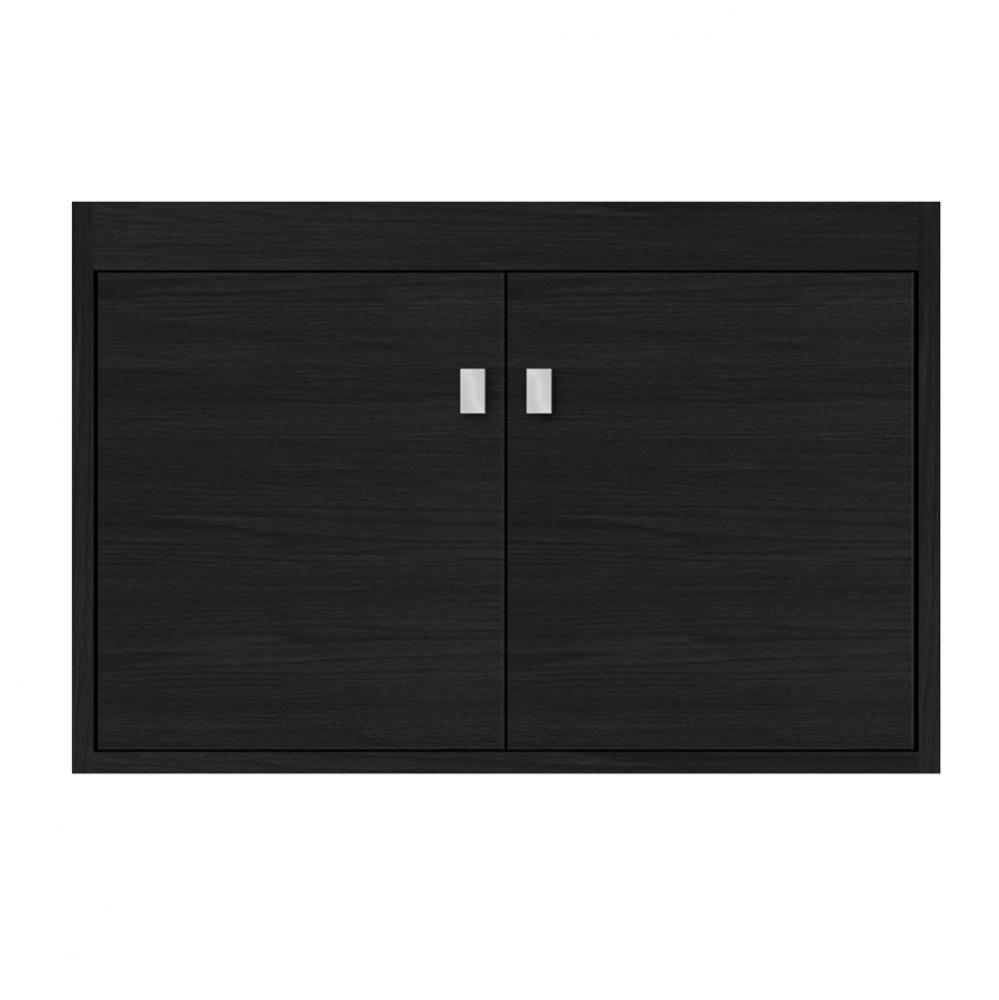 30 X 21 X 19.75 Sodo Town Vanity Slab Midnight Oak