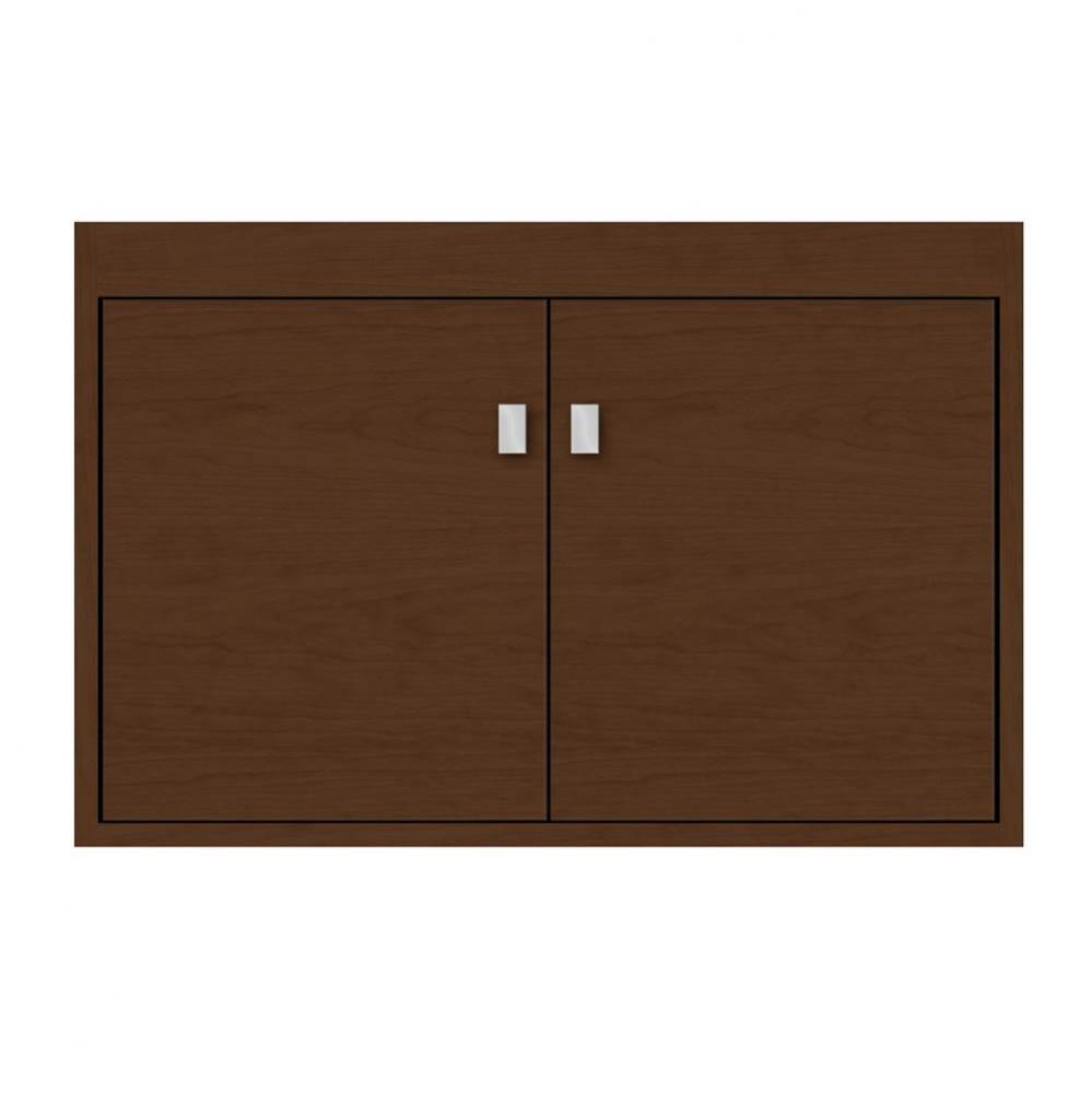 30 X 21 X 19.75 Sodo Town Vanity Slab Pecan Cherry