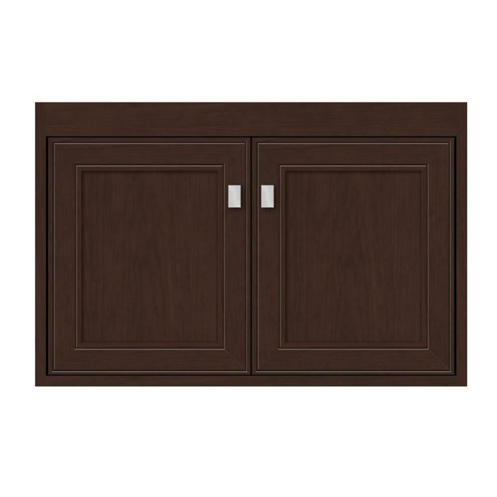 30 X 21 X 19.75 Sodo Town Vanity Deco Miter Choc Cherry