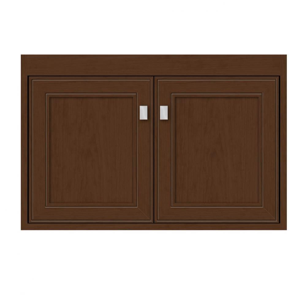 30 X 21 X 19.75 Sodo Town Vanity Deco Miter Pecan Cherry
