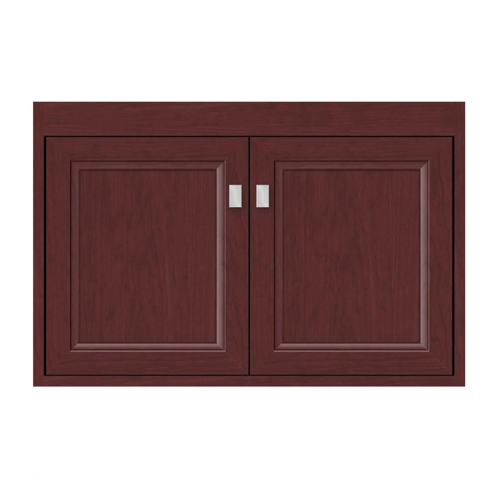 30 X 21 X 19.75 Sodo Town Vanity Ogee Miter Dk Cherry