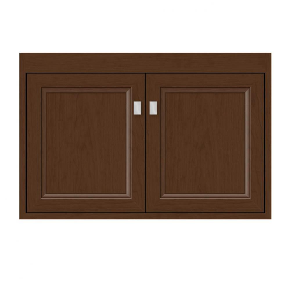 30 X 21 X 19.75 Sodo Town Vanity Ogee Miter Pecan Cherry
