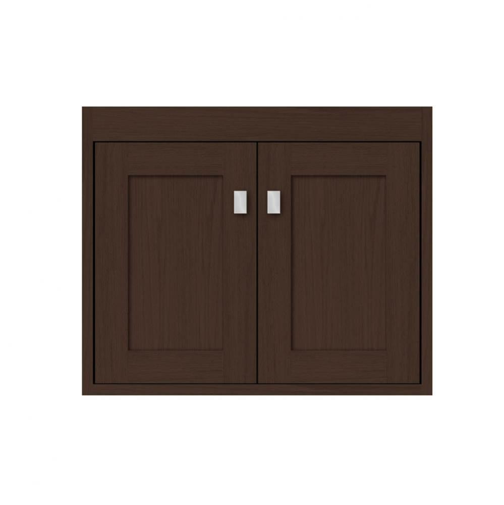 24 X 21 X 19.75 Sodo Town Vanity Shaker Choc Oak