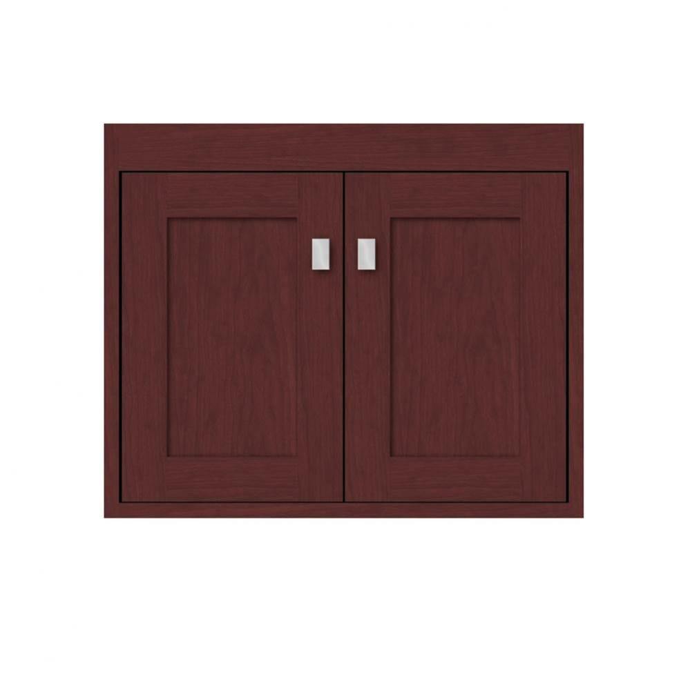 24 X 21 X 19.75 Sodo Town Vanity Shaker Dk Cherry