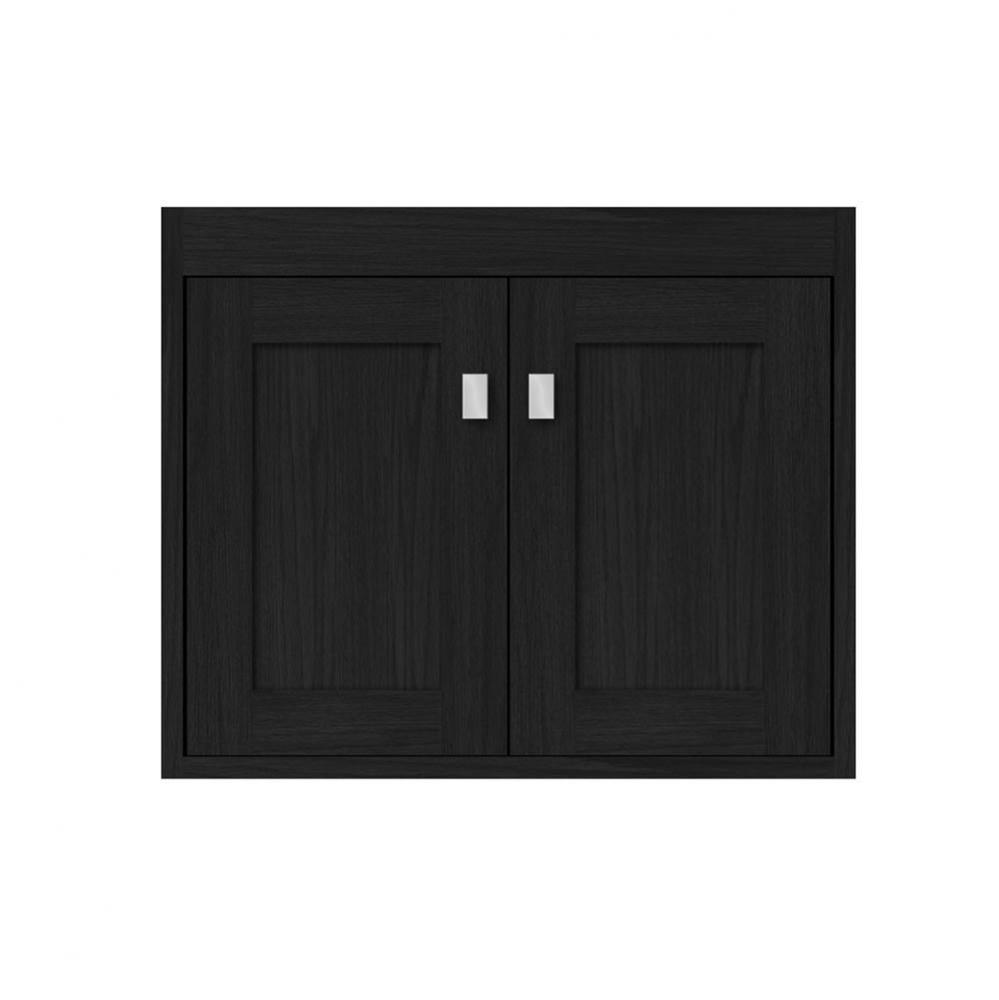 24 X 21 X 19.75 Sodo Town Vanity Shaker Midnight Oak