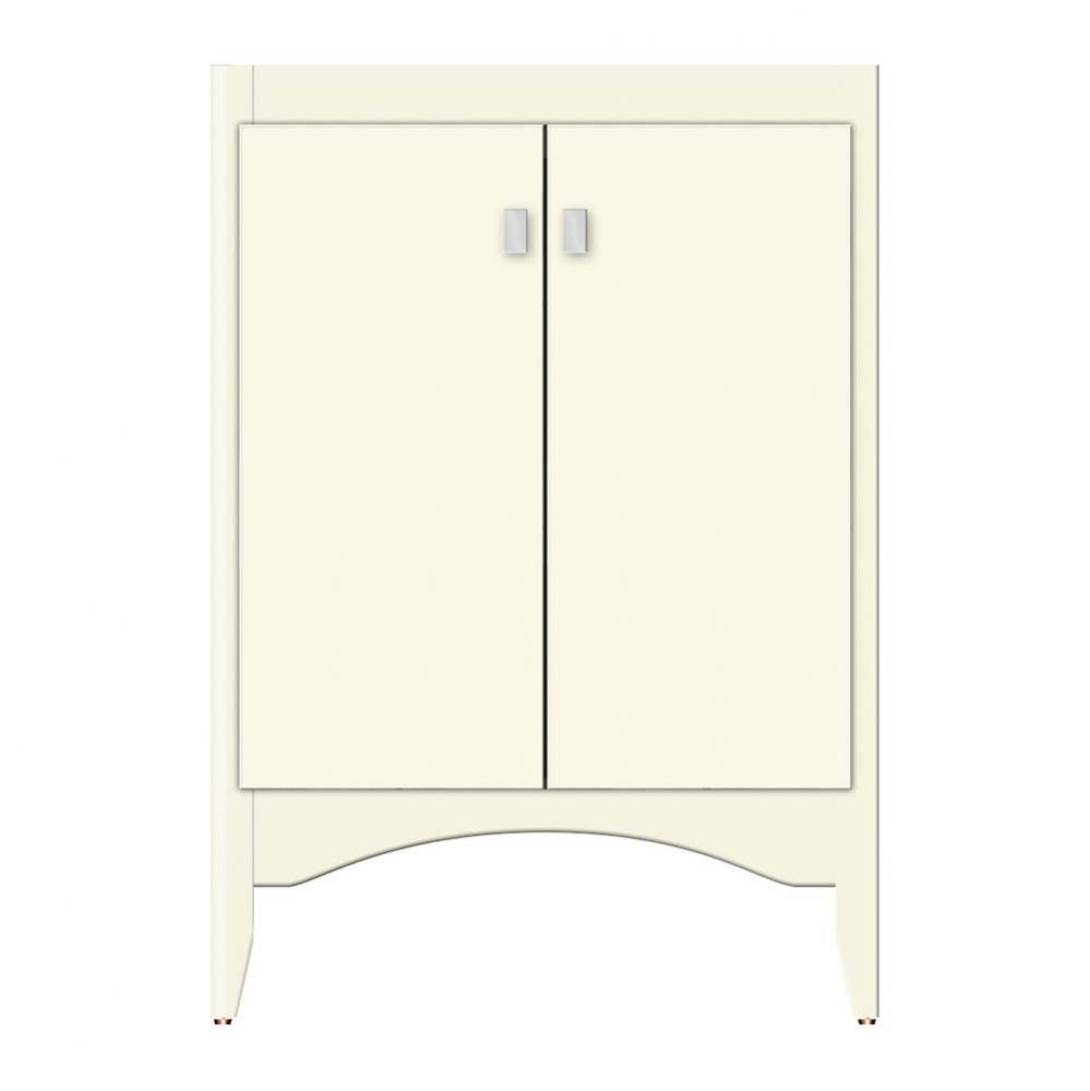 24 X 18 X 34.5 Wallingford View Vanity Tiered Miter Sat Biscuit Std