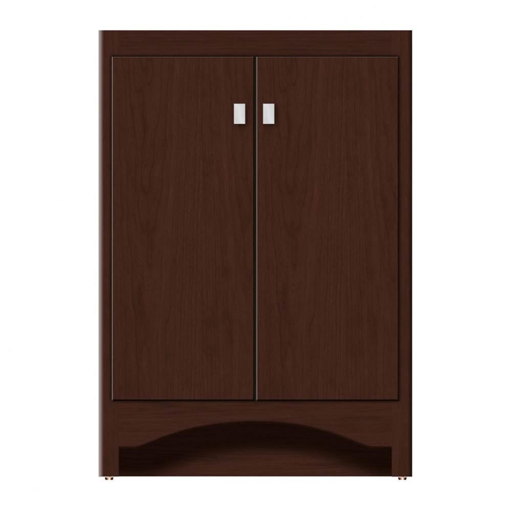 24 X 18 X 34.5 Ravenna View Vanity Tiered Miter Choc Cherry Std