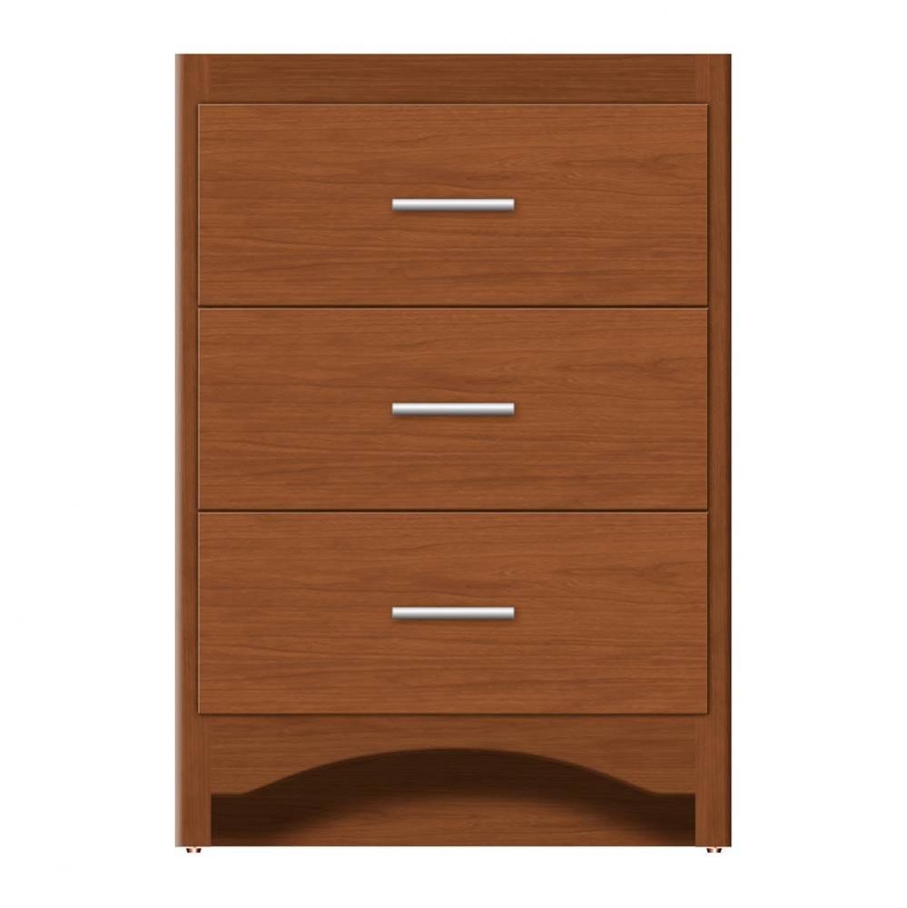 24 X 21 X 34.5 Ravenna Town Vanity Tiered Miter Cinn Cherry 3 Drw