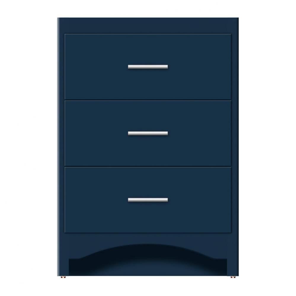 24 X 21 X 34.5 Ravenna Town Vanity Tiered Miter Lapis Night 3 Drw