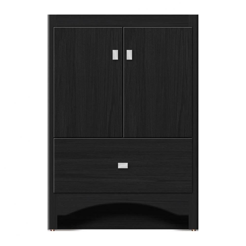 24 X 18 X 34.5 Ravenna Vanity Tiered Miter Midnight Oak Std