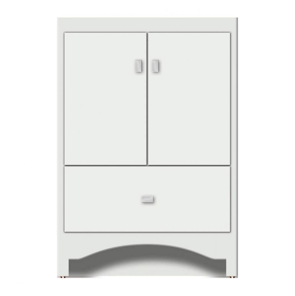 24 X 21 X 34.5 Ravenna Vanity Tiered Miter Powder Grey Std