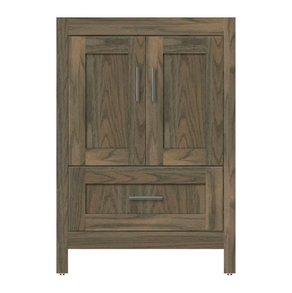 24 X 21 X 34.5 Alki Essence Vanity Shaker Dusky Oak Std